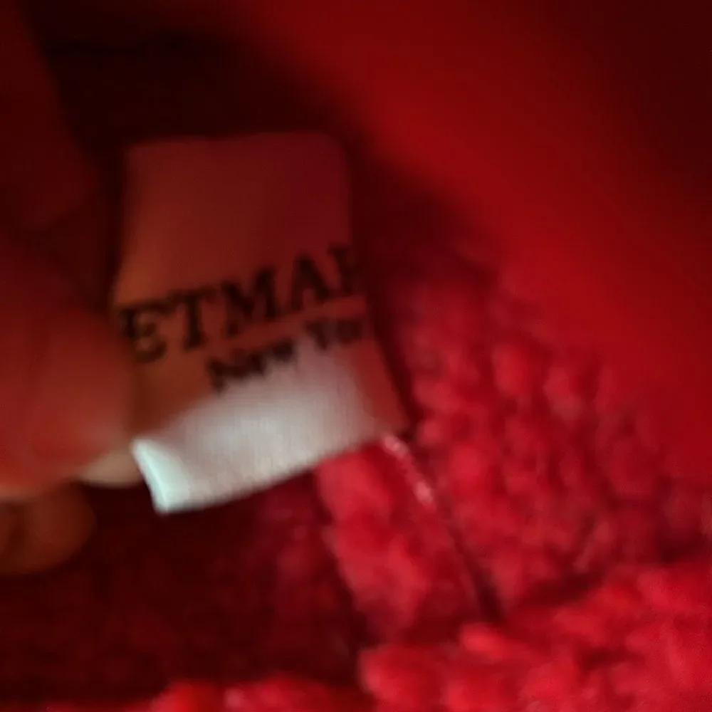 Betmar New York Red Sherpa Lined Bucket Hat